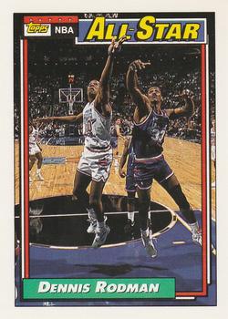 1992-93 Topps #117 Dennis Rodman Front