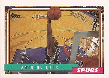 1992-93 Topps #149 Antoine Carr Front