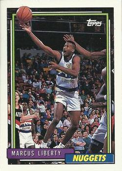 1992-93 Topps #248 Marcus Liberty Front