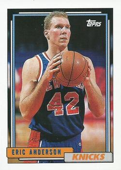 1992-93 Topps #259 Eric Anderson Front
