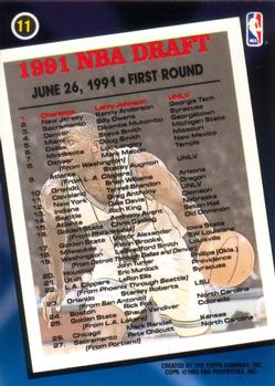 1992-93 Topps Archives #11 Larry Johnson Back