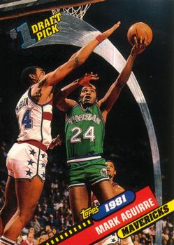 1992-93 Topps Archives #1 Mark Aguirre Front
