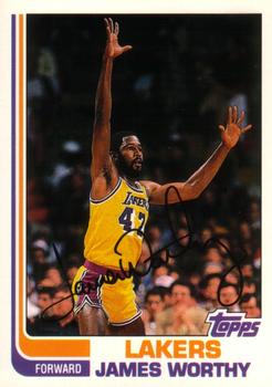 1992-93 Topps Archives #31 James Worthy Front