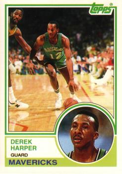 1992-93 Topps Archives #36 Derek Harper Front