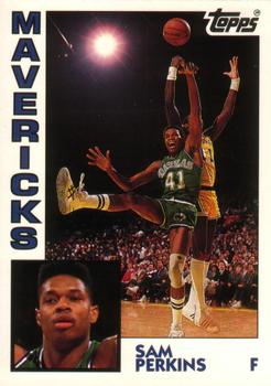 1992-93 Topps Archives #55 Sam Perkins Front