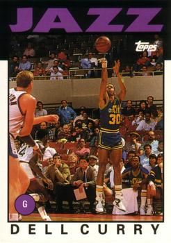 1992-93 Topps Archives #77 Dell Curry Front