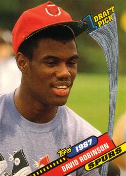 1992-93 Topps Archives #7 David Robinson Front
