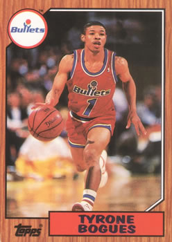 1992-93 Topps Archives #89 Tyrone Bogues Front