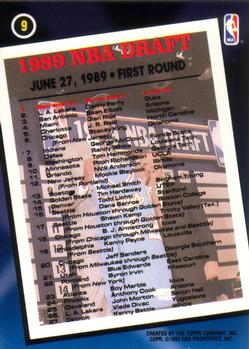 1992-93 Topps Archives #9 Pervis Ellison Back