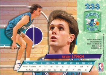 1992-93 Ultra #233 Kevin Lynch Back