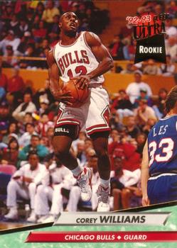 1992-93 Ultra #238 Corey Williams Front