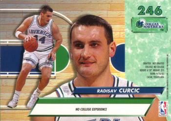 1992-93 Ultra #246 Radislav Curcic Back