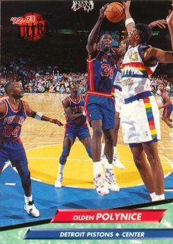 1992-93 Ultra #259 Olden Polynice Front