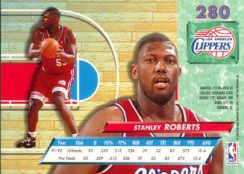 1992-93 Ultra #280 Stanley Roberts Back