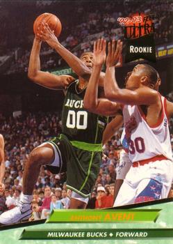 1992-93 Ultra #295 Anthony Avent Front