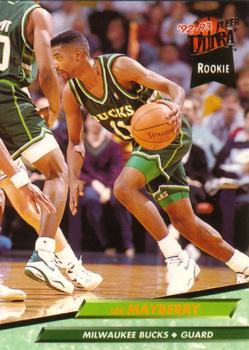 1992-93 Ultra #300 Lee Mayberry Front