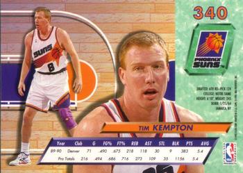 1992-93 Ultra #340 Tim Kempton Back