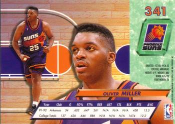 1992-93 Ultra #341 Oliver Miller Back