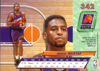 1992-93 Ultra #342 Jerrod Mustaf Back
