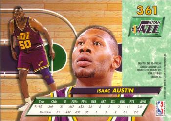 1992-93 Ultra #361 Isaac Austin Back