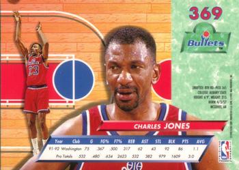 1992-93 Ultra #369 Charles Jones Back