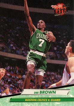 1992-93 Ultra #9 Dee Brown Front