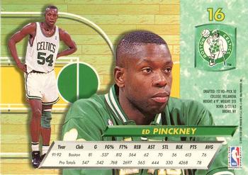 1992-93 Ultra #16 Ed Pinckney Back