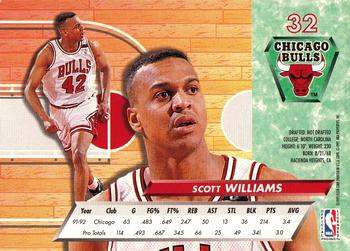1992-93 Ultra #32 Scott Williams Back