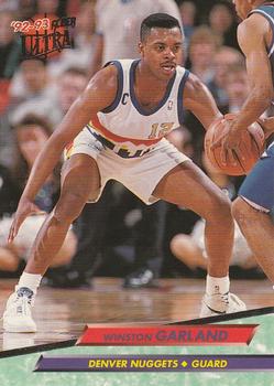 1992-93 Ultra #48 Winston Garland Front