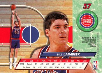 1992-93 Ultra #57 Bill Laimbeer Back