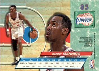 1992-93 Ultra #85 Danny Manning Back
