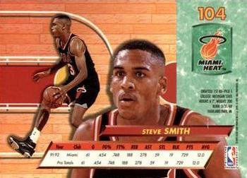 1992-93 Ultra #104 Steve Smith Back