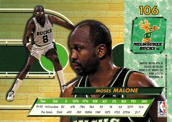 1992-93 Ultra #106 Moses Malone Back