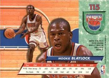 1992-93 Ultra #115 Mookie Blaylock Back