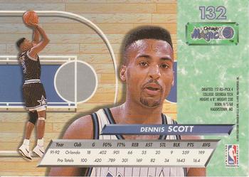 1992-93 Ultra #132 Dennis Scott Back