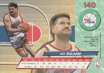 1992-93 Ultra #140 Jeff Ruland Back
