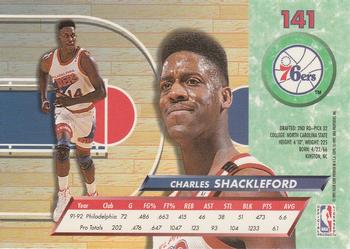 1992-93 Ultra #141 Charles Shackleford Back