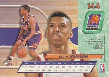 1992-93 Ultra #144 Kevin Johnson Back
