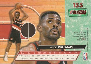 1992-93 Ultra #155 Buck Williams Back
