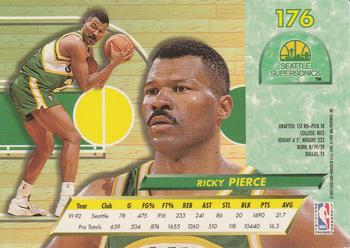 1992-93 Ultra #176 Ricky Pierce Back