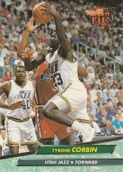 1992-93 Ultra #179 Tyrone Corbin Front