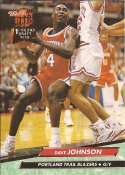1992-93 Ultra #198 Dave Johnson Front