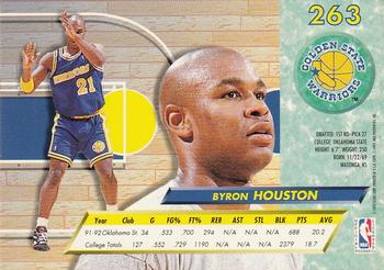 1992-93 Ultra #263 Byron Houston Back