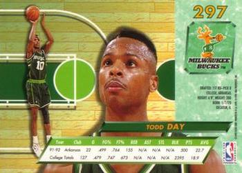 1992-93 Ultra #297 Todd Day Back