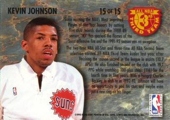 1992-93 Ultra - All-NBA #15 Kevin Johnson Back