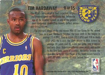 1992-93 Ultra - All-NBA #9 Tim Hardaway Back