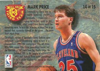 1992-93 Ultra - All-NBA #14 Mark Price Back
