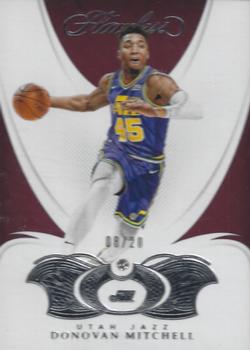 2018-19 Panini Flawless #61 Donovan Mitchell Front