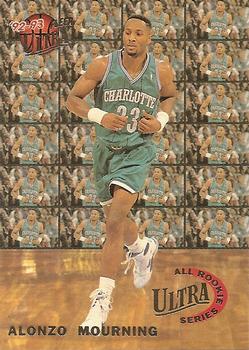 1992-93 Ultra - All-Rookie Series #6 Alonzo Mourning Front