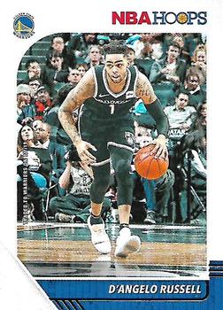 2019-20 Hoops #18 D'Angelo Russell Front